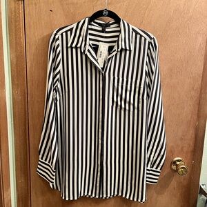 JCrew Silk Button down